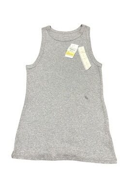 a new day Girls' Heather Grey Tank Top - Sleeveless Knit